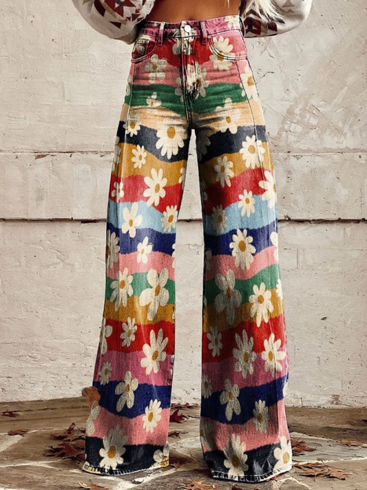 Lily | Vintage Wide-Pants
