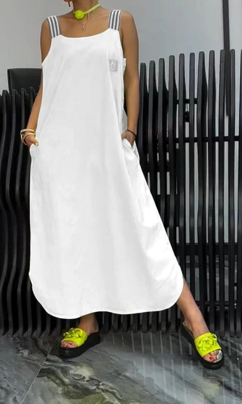 Luna | Striped Maxi Dress