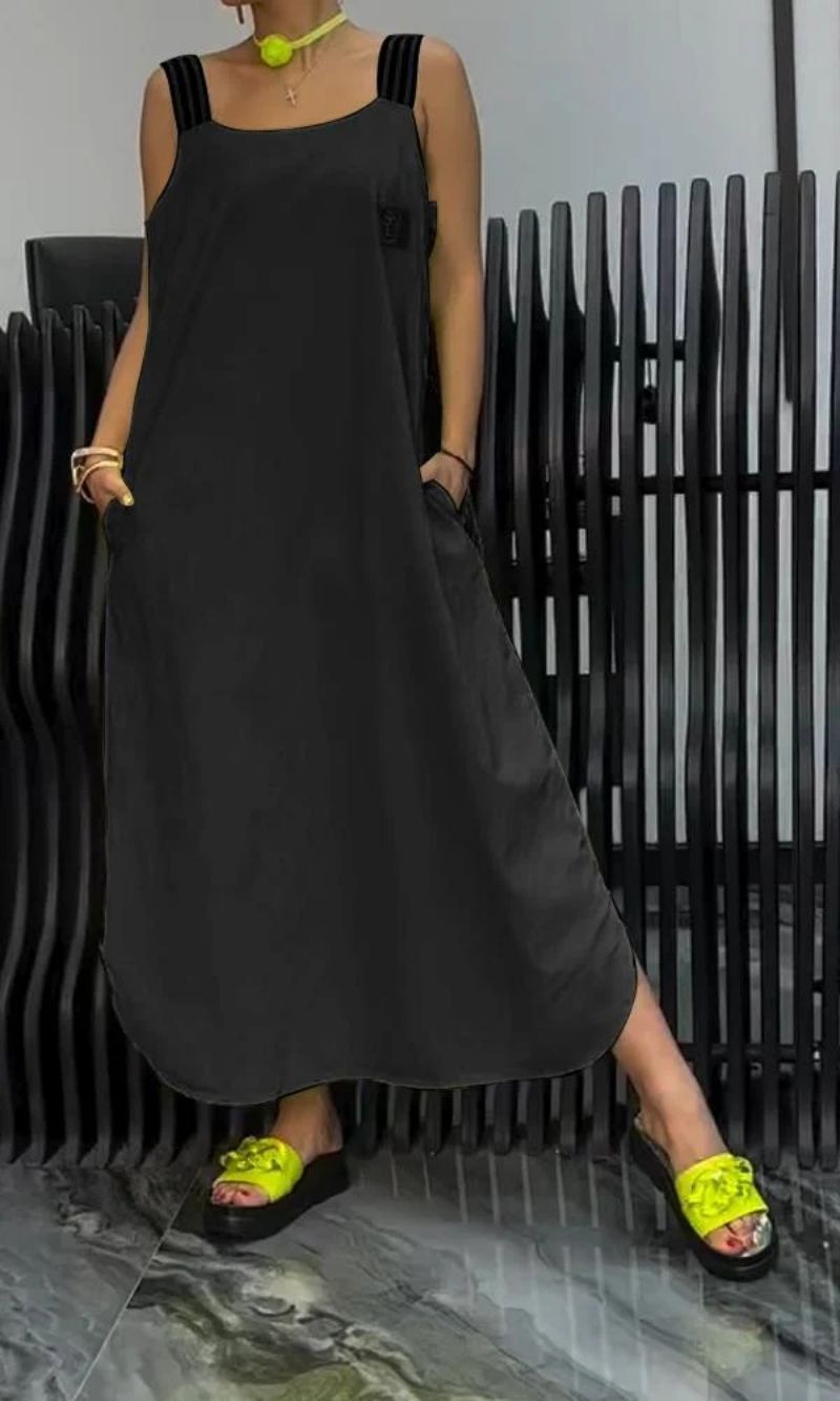 Luna | Striped Maxi Dress