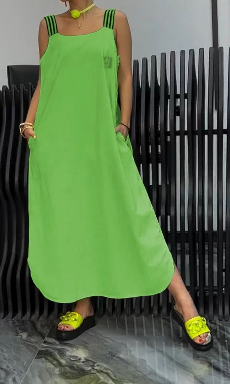 Luna | Striped Maxi Dress