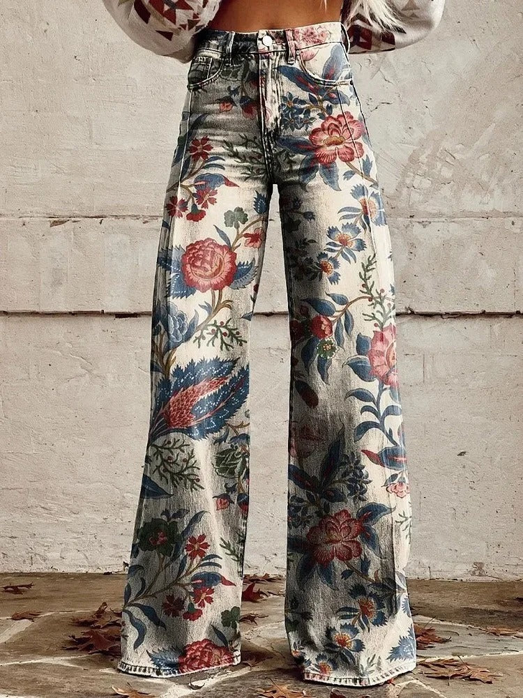 Lunaria | High-Waisted Wide-Pants