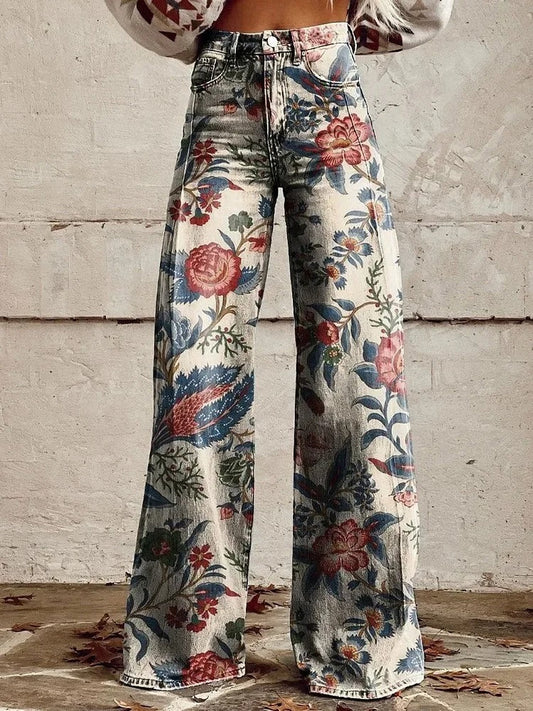 Lunaria | High-Waisted Wide-Pants
