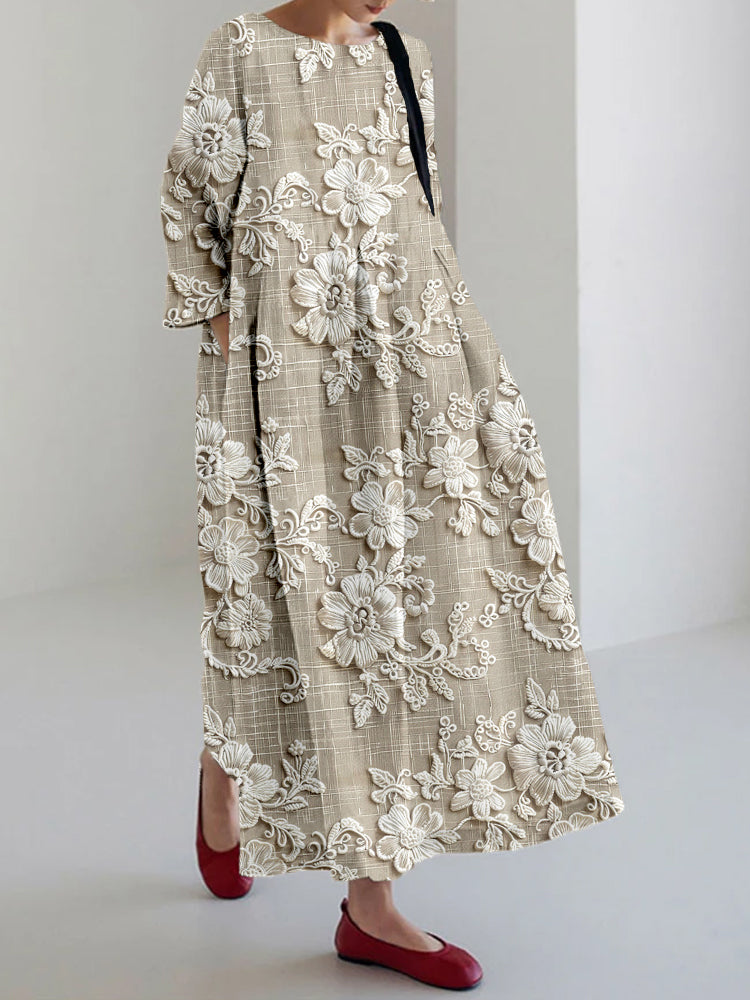 Anovia | Graceful Printed Dress