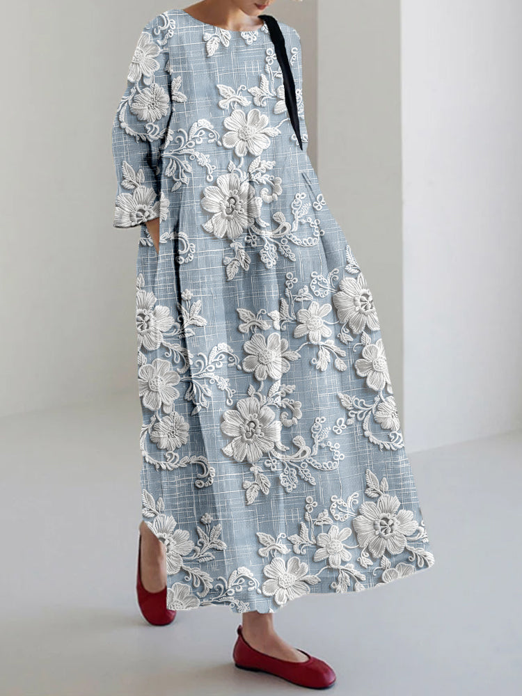 Anovia | Graceful Printed Dress