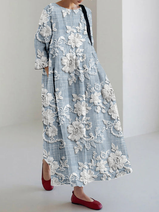 Anovia | Graceful Printed Dress