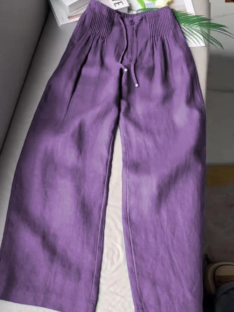 Isa | Wide Leg Trousers