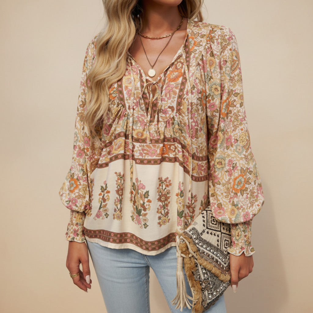 Zoey | Floral Blouse