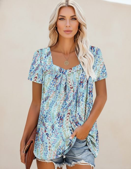 Carly | Printed Top