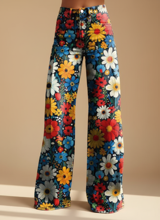 Char | Wide-Pants Floral