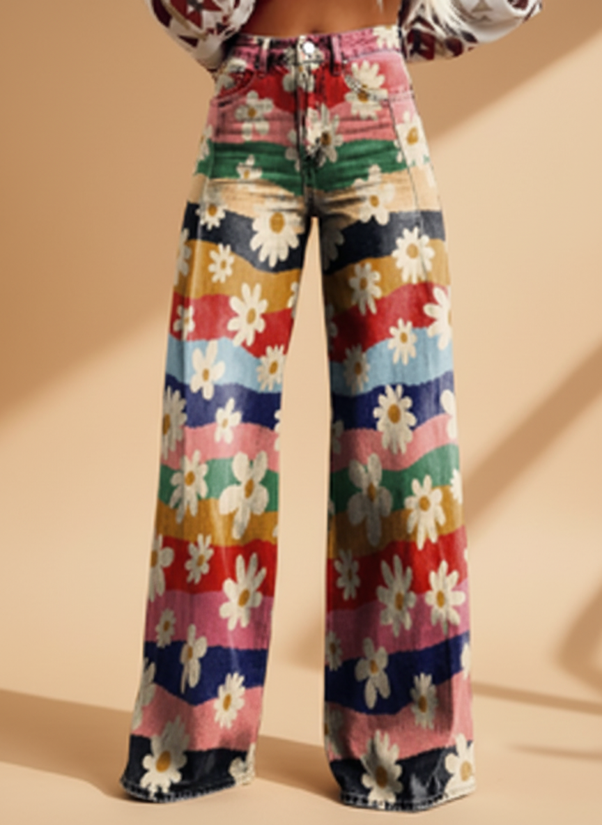 Lily | Vintage Wide-Pants