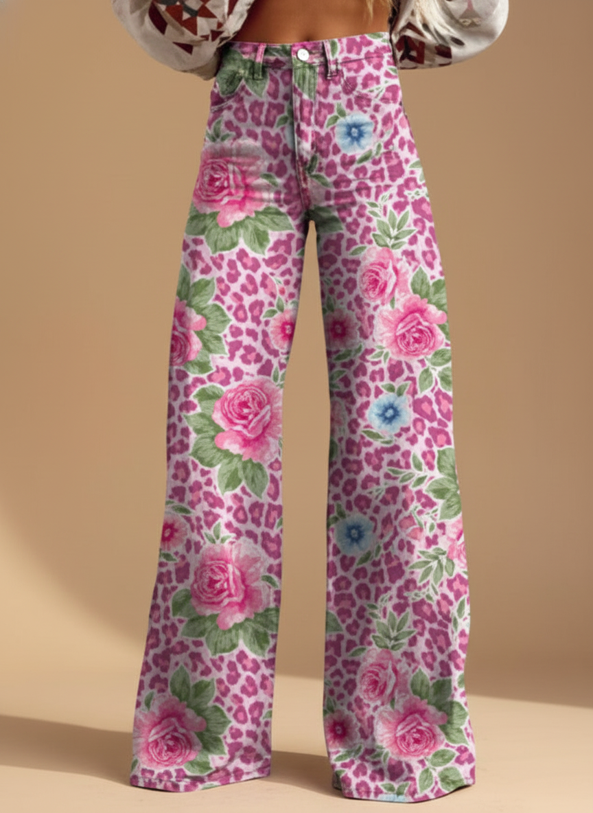 Madison | Wide-Pants Floral Pattern
