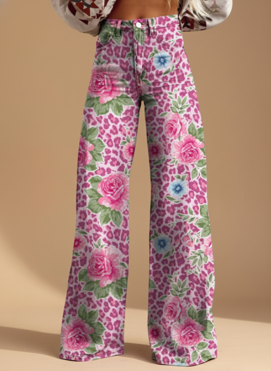 Madison | Wide-Pants Floral Pattern