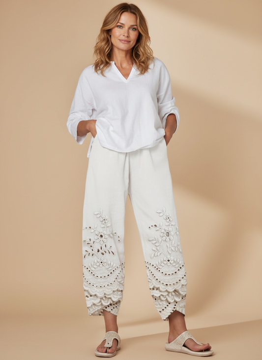 Noelya | Lace Pants