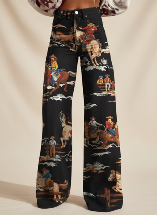 Penelope | Vintage Wide-Pants