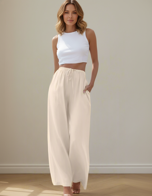 Zoe | Elegant Wide-Pants