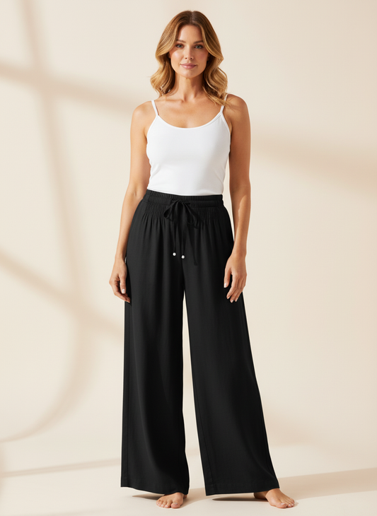 Isa | Wide Leg Trousers