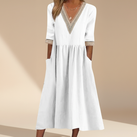 Clarissa | V-Neck Dress