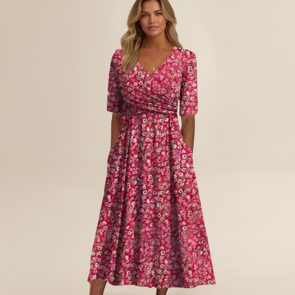 Eliza | V-Neck Dress