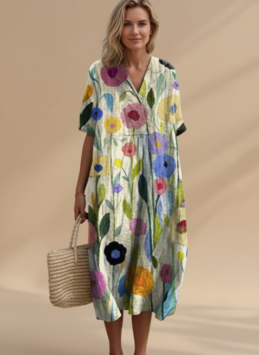 Aubanne | Flowers Dress