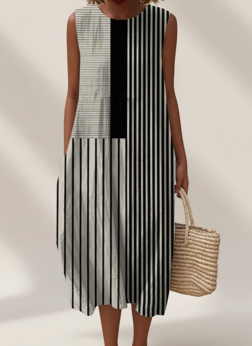 Elisse | Lines Dress