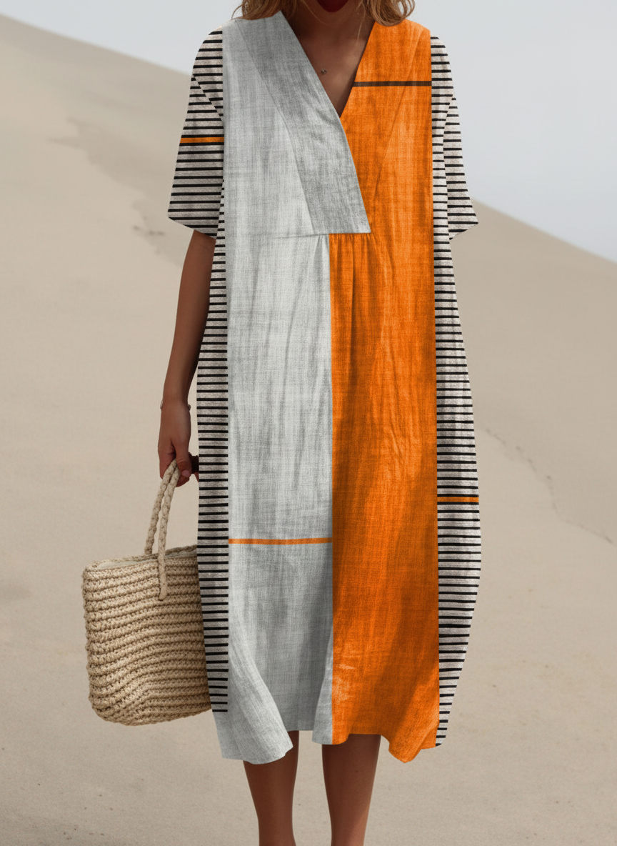 Élina | Striped Dress