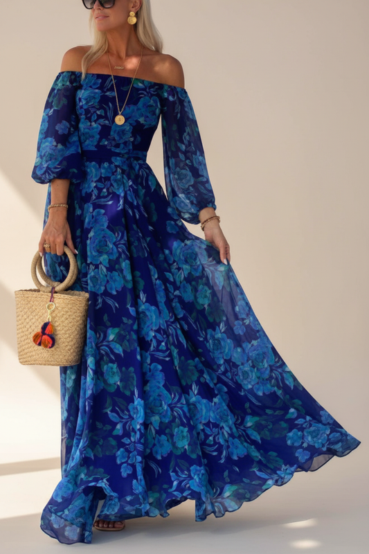 Calista | Off-Shoulder Maxi Dress