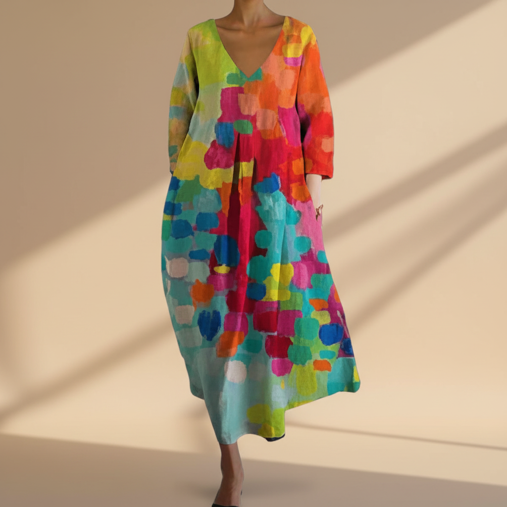 Norra | V-neck dress