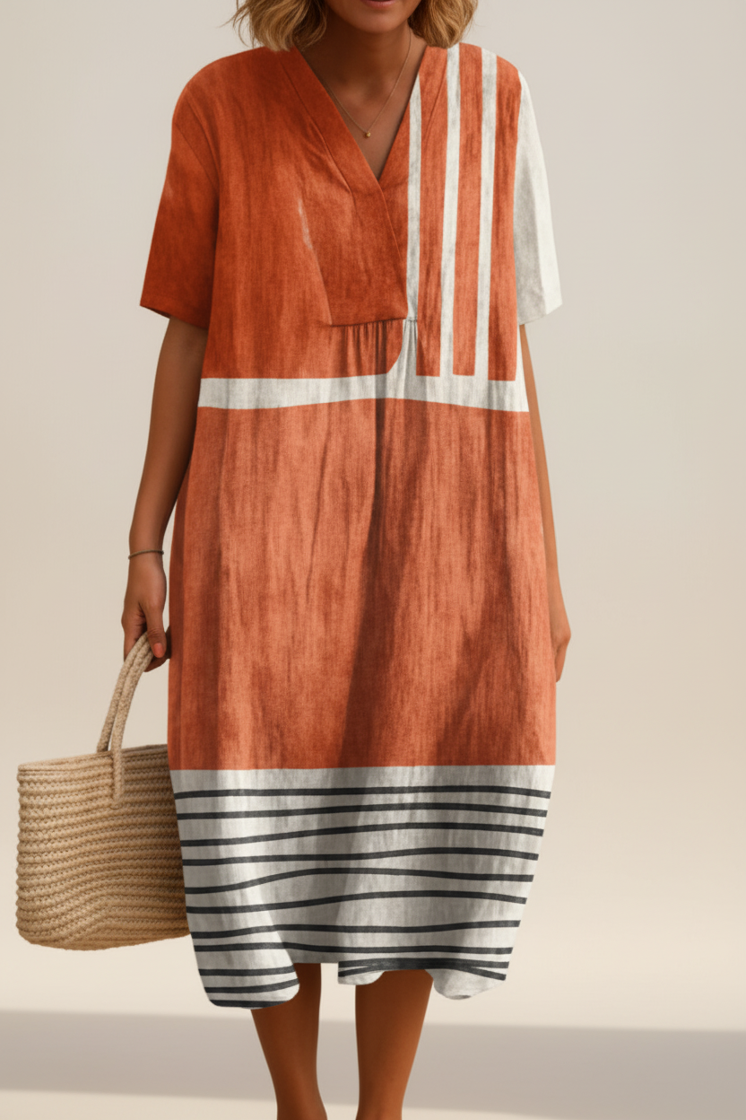 Marah | Stripes Dress