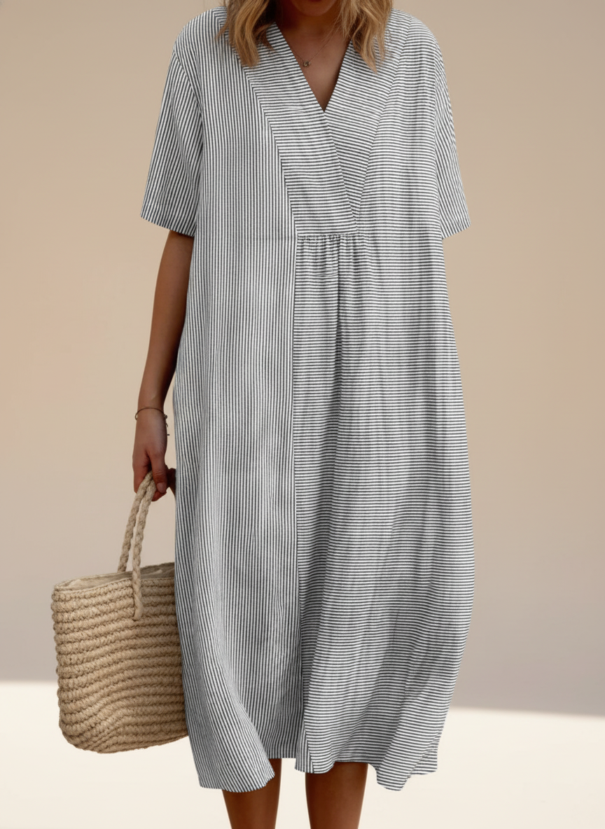 Linna | Casual Striped Dress