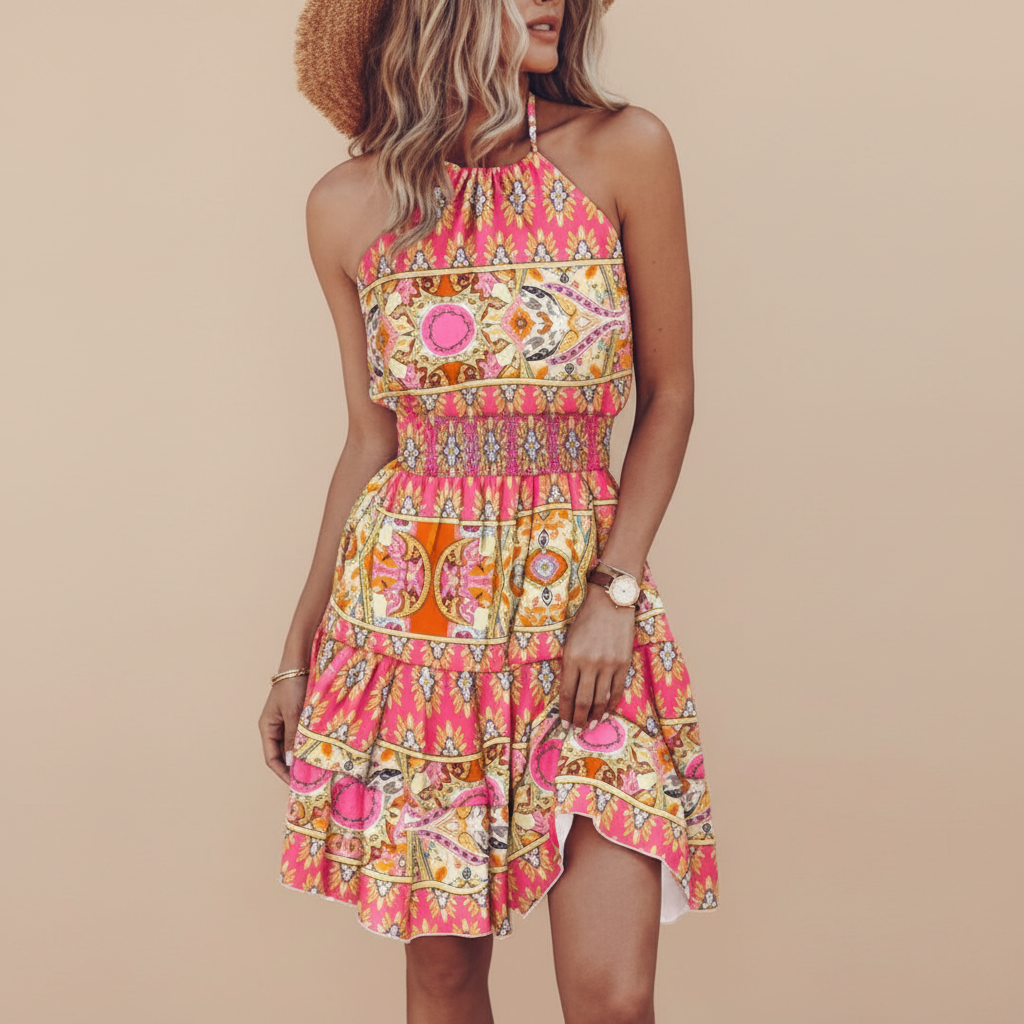 Loxlie | Backless Dress