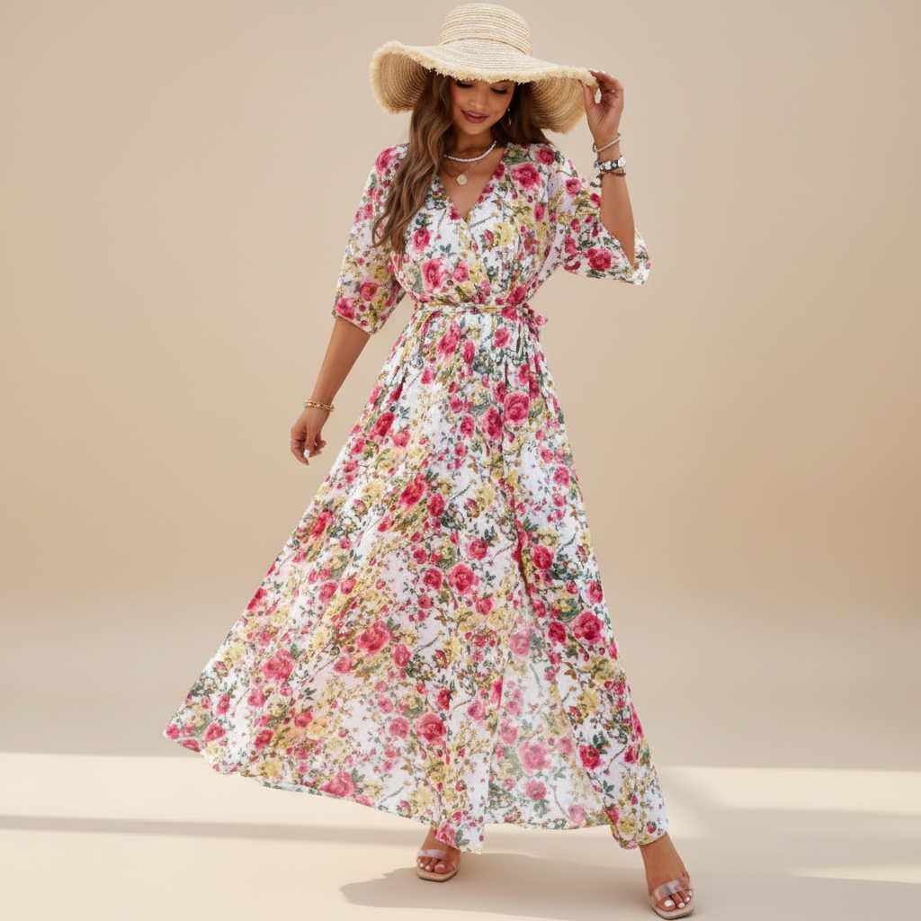 Tina | Floral Dress