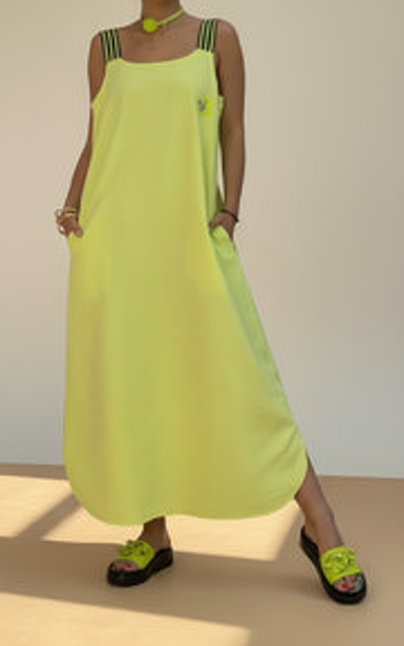 Luna | Striped Maxi Dress