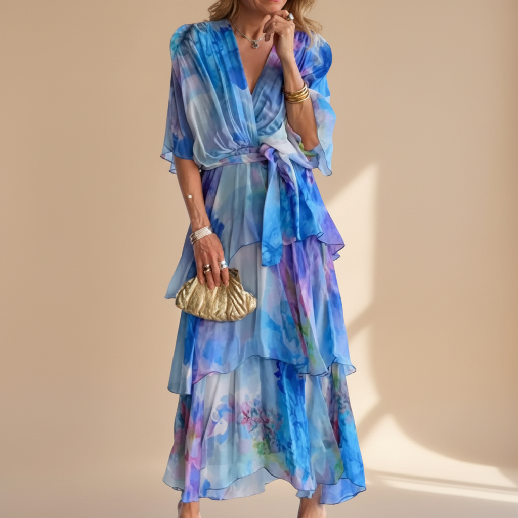 Selena | Elegant Ruffle Dress