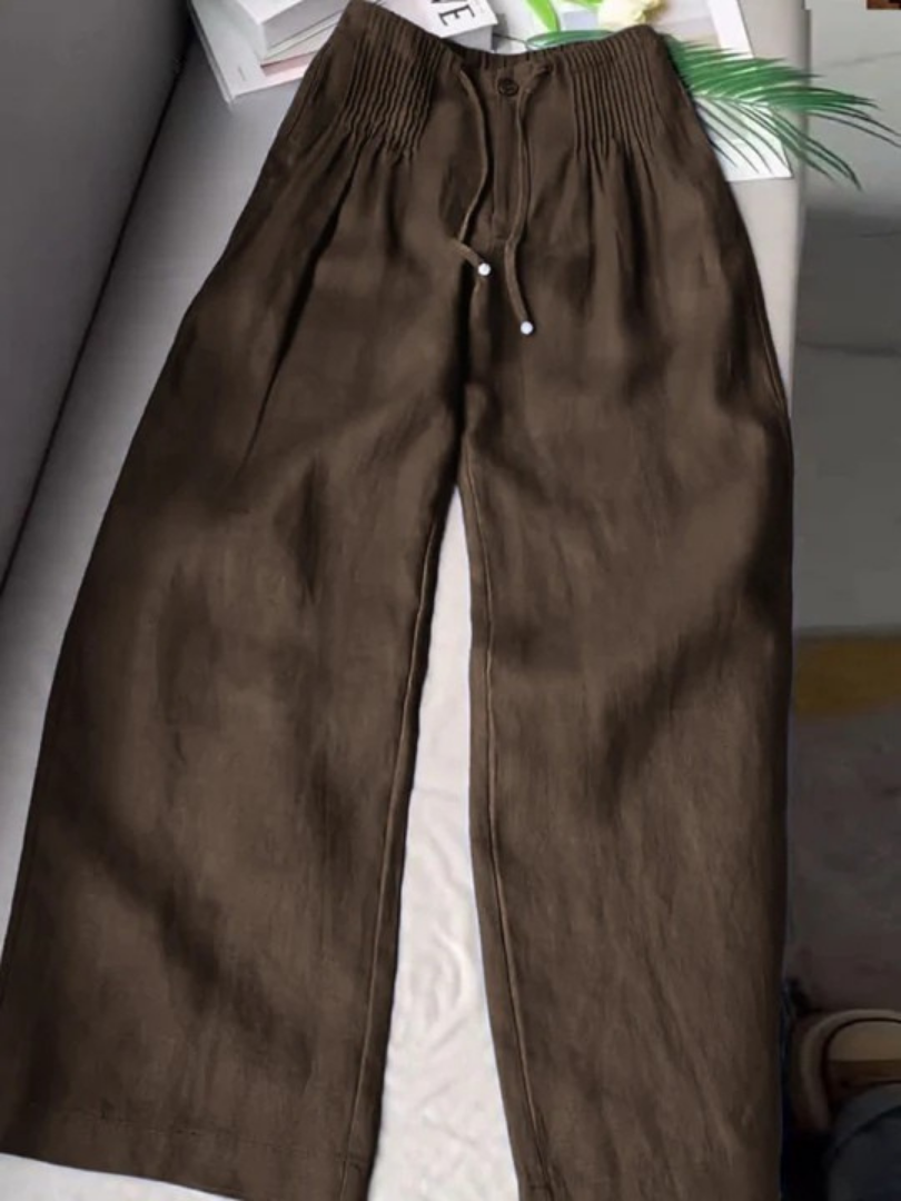 Isa | Wide Leg Trousers
