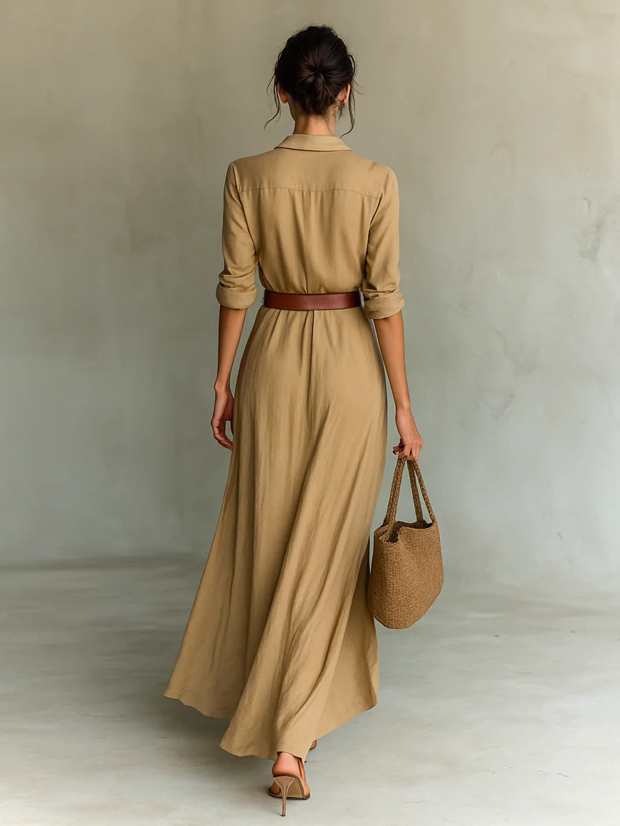 Beatrice Charming Belted Dress
