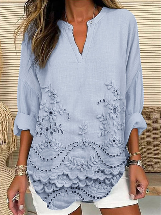 Valona | Elegant Printed Top