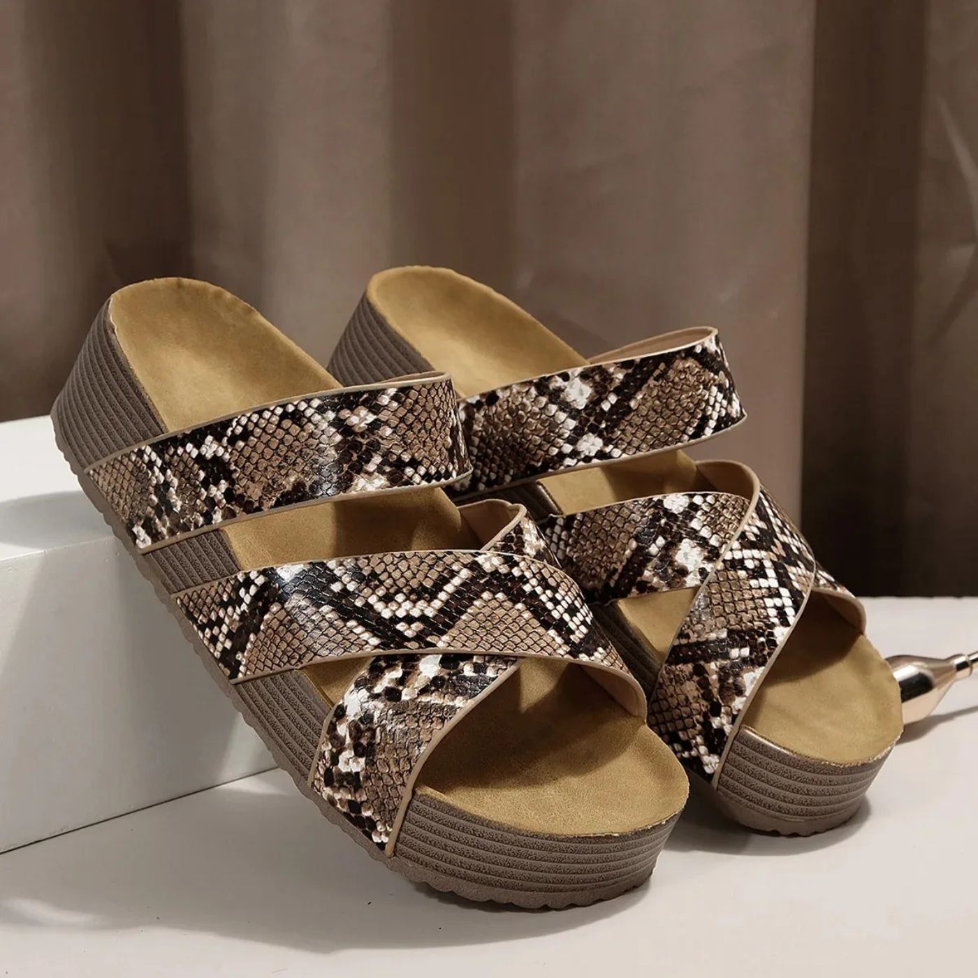 Abigail | Orthopedic Leather Sandals