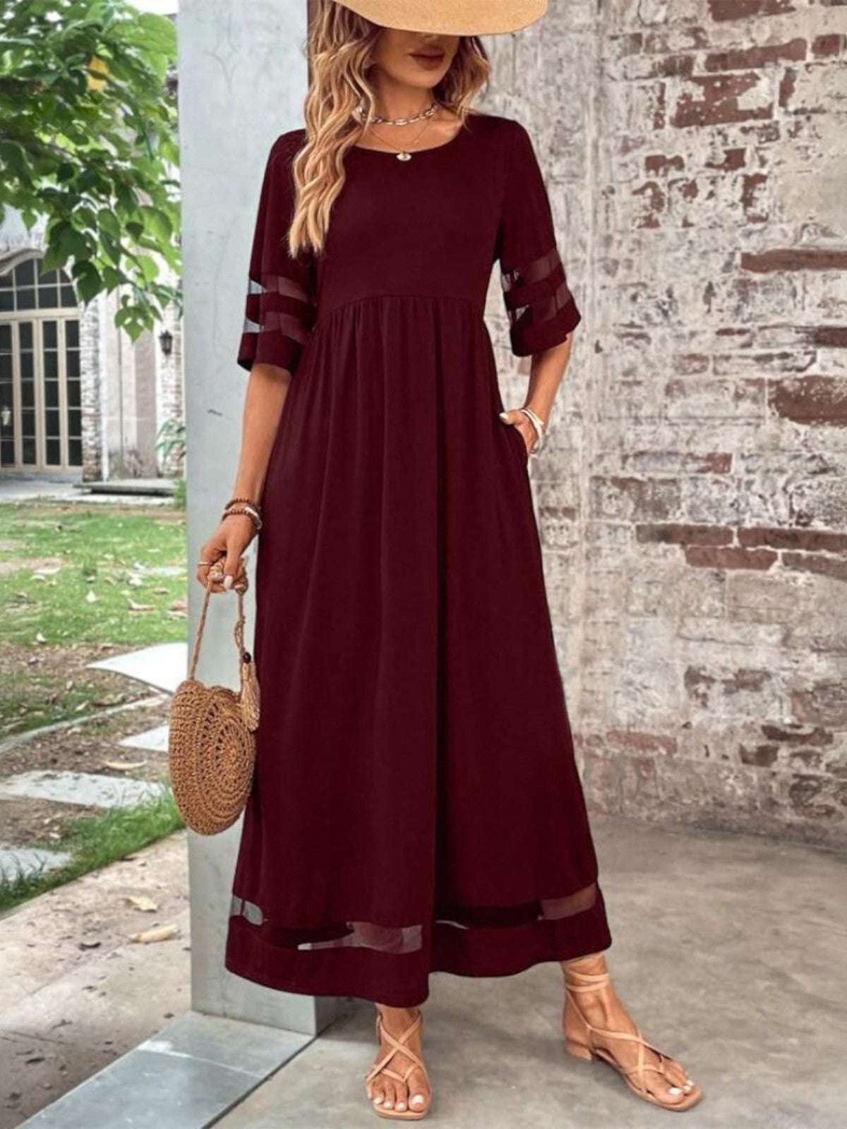 ESME | Chic Tummy Flattering Coverage Dress
