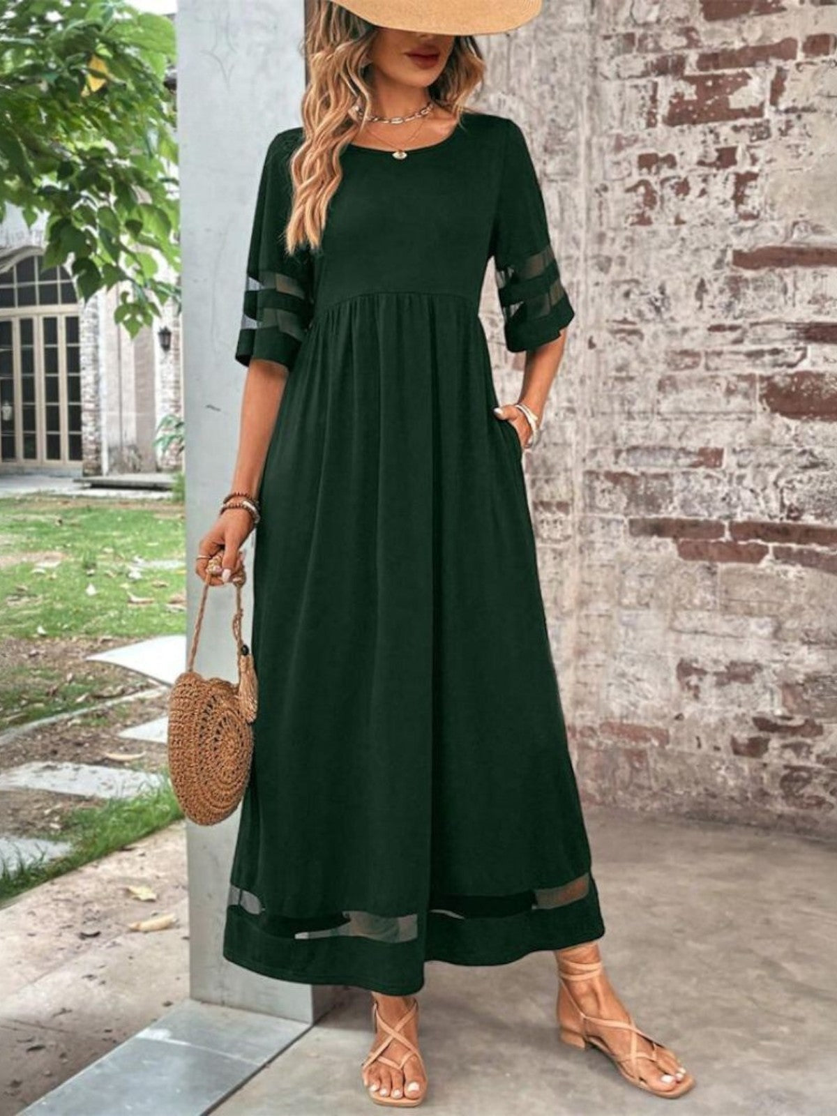 ESME | Chic Tummy Flattering Coverage Dress