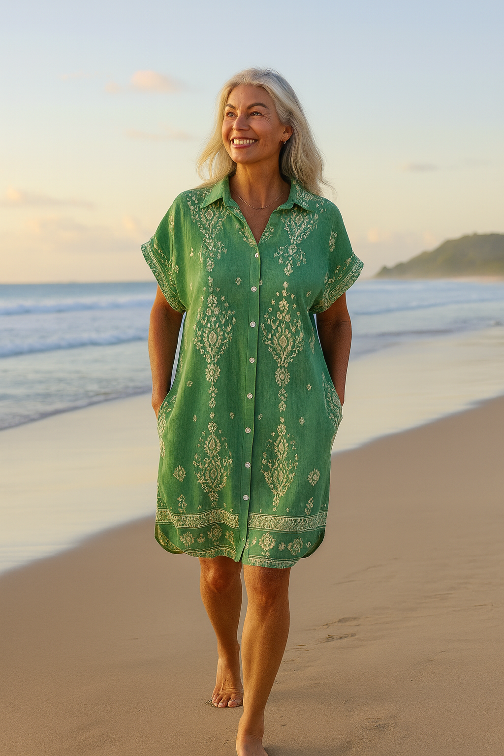 Seabreeze | Boho Dress ( Cotton-Linen )