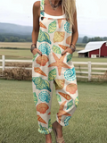 Blanche | Shell Pattern Jumpsuit