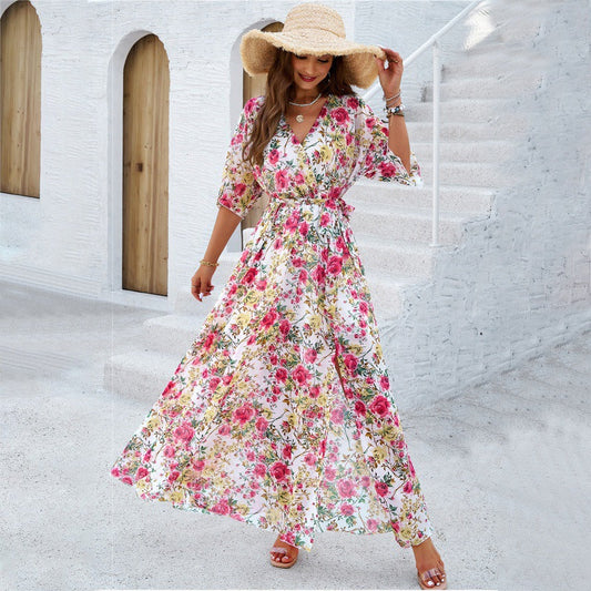 Tina | Floral Dress