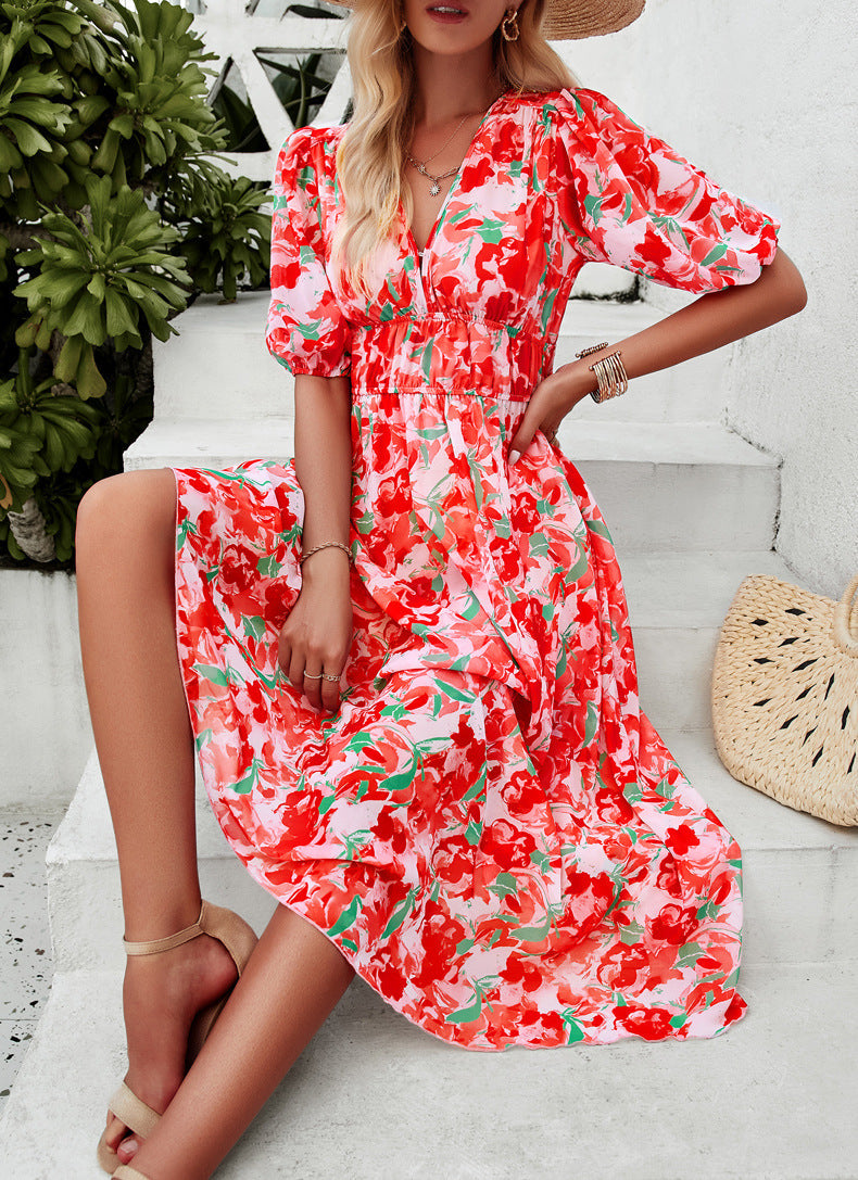 Sandra | Floral Dress