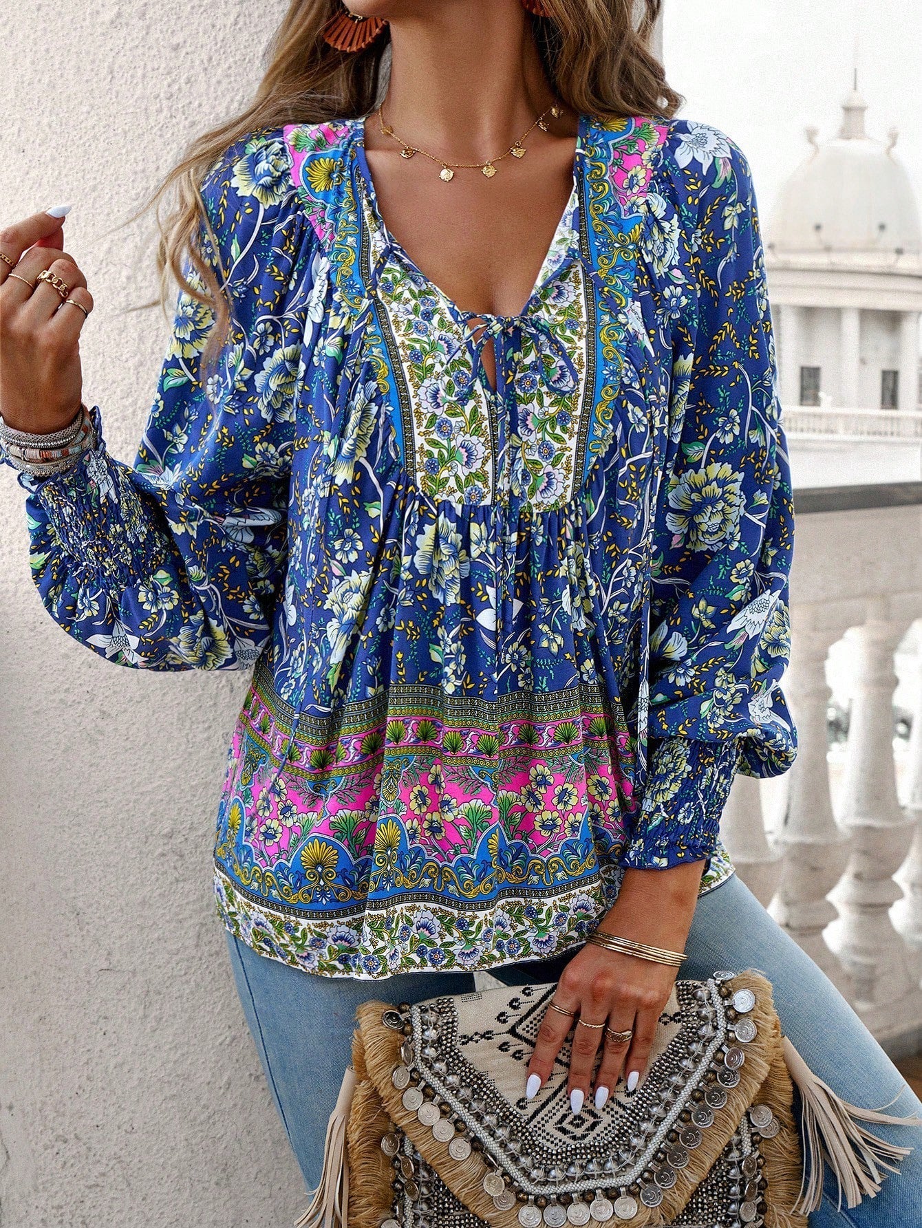 Zoey | Floral Blouse