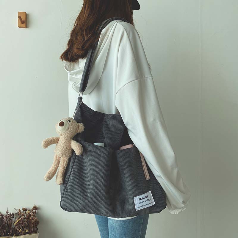 Alina | Corduroy Shoulder Bag