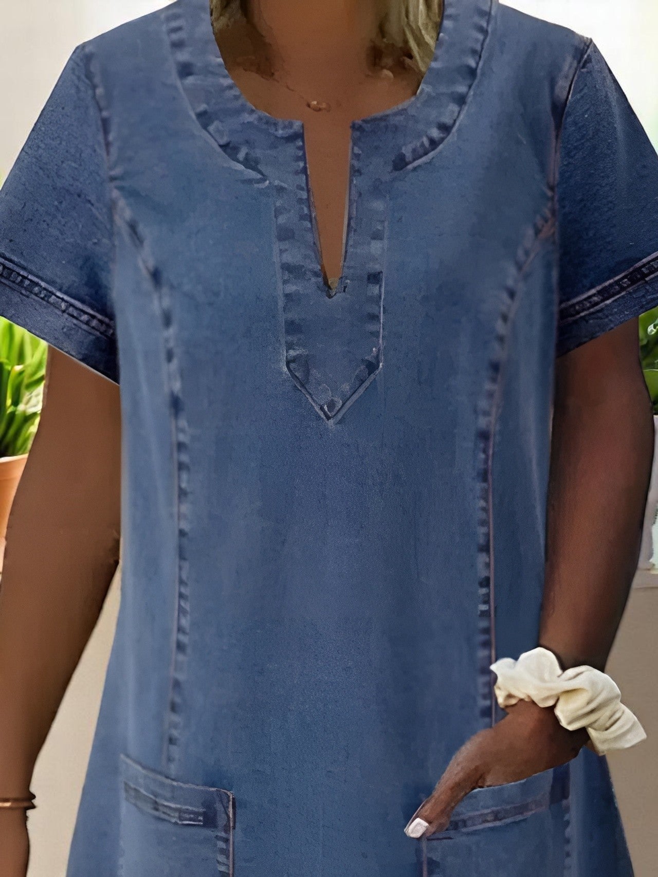 Ilona | Causual Denim-Style Dress