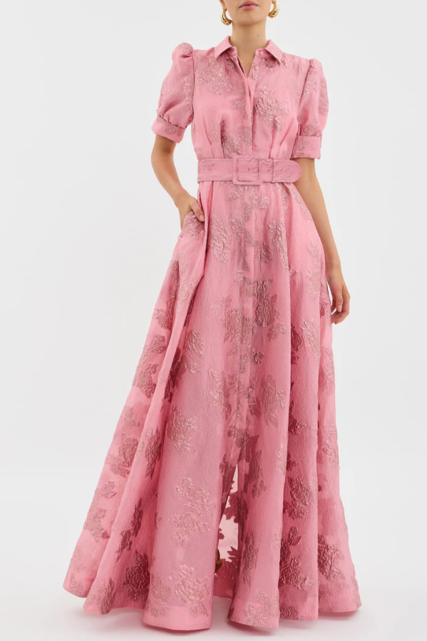 Rosa | Luxe Belted Dress