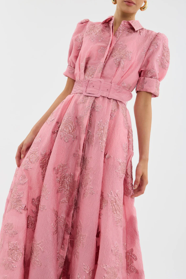 Rosa | Luxe Belted Dress