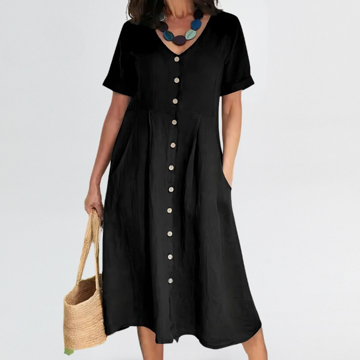 Halle | Tummy-Covering Dress