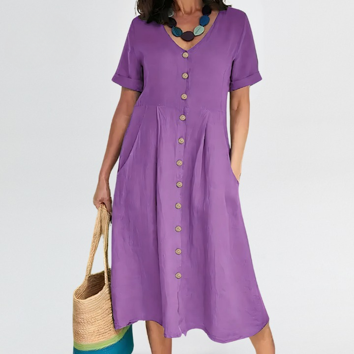 Halle | Tummy-Covering Dress